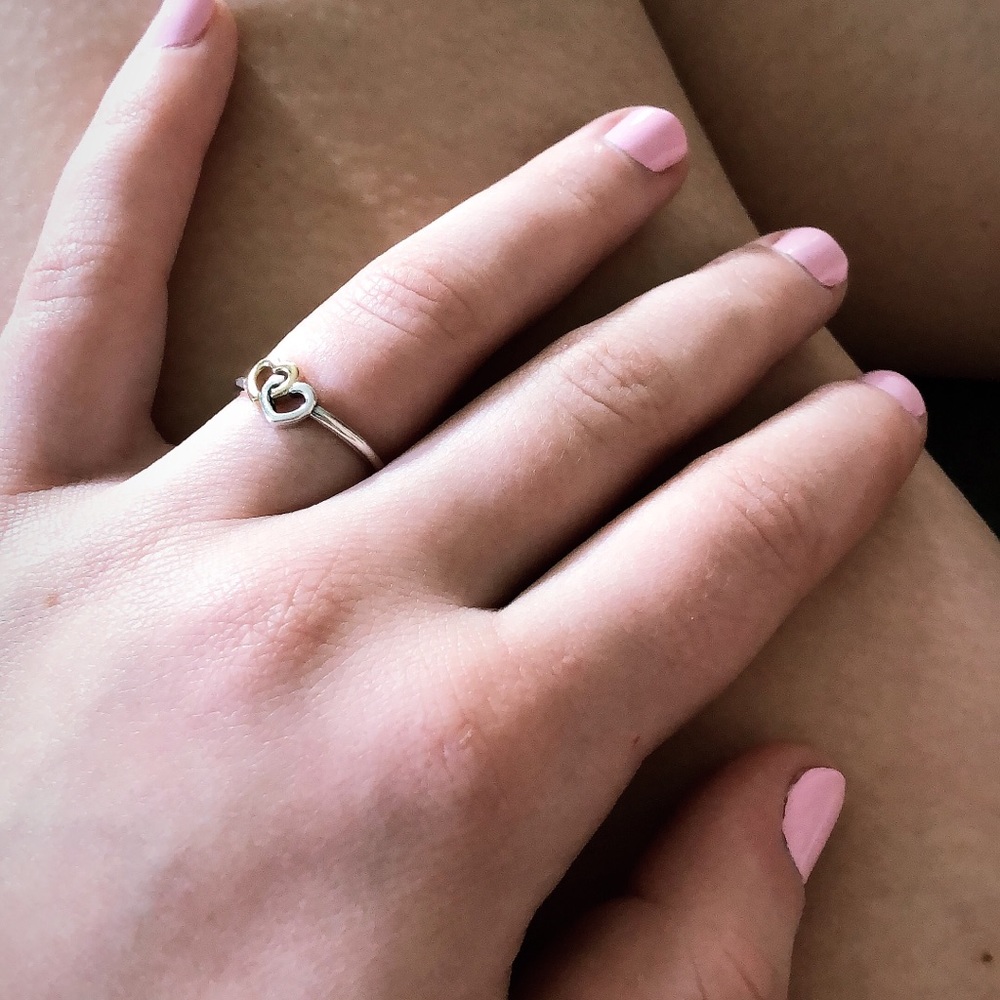 Heart to Heart Pandora ring
